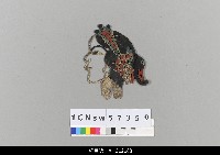 藏品(中國湖北皮影戲偶頭-旦)的圖片